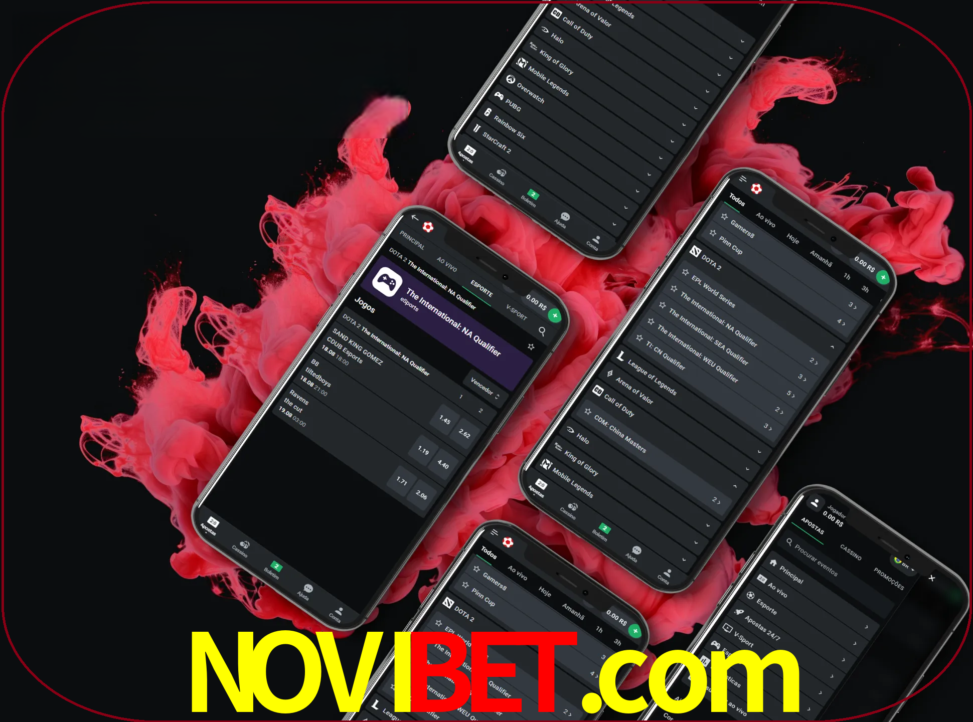 Se o seu smartphone não for compatível com a aplicação, esta opção do novibet ajudá-lo-á a desfrutar do jogo.