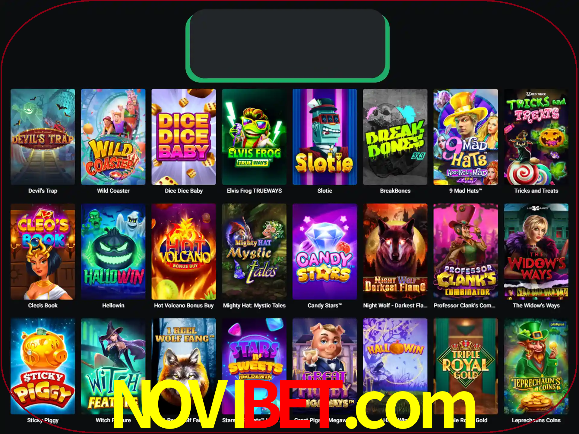 Procure por seus amados jogos de slot.