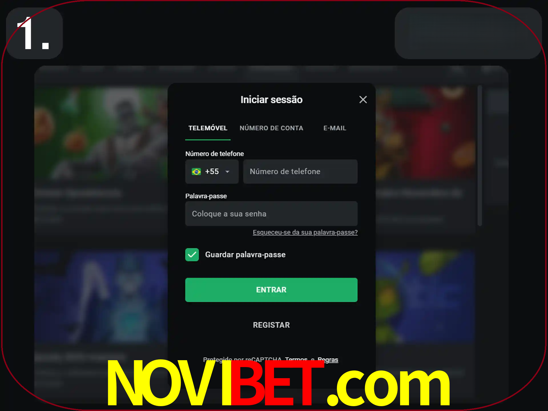 Acesse o site.